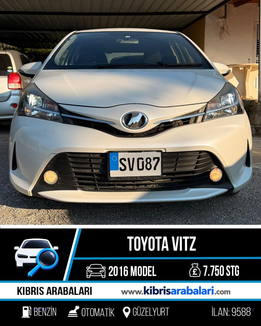 Toyota Vitz full paket 2016