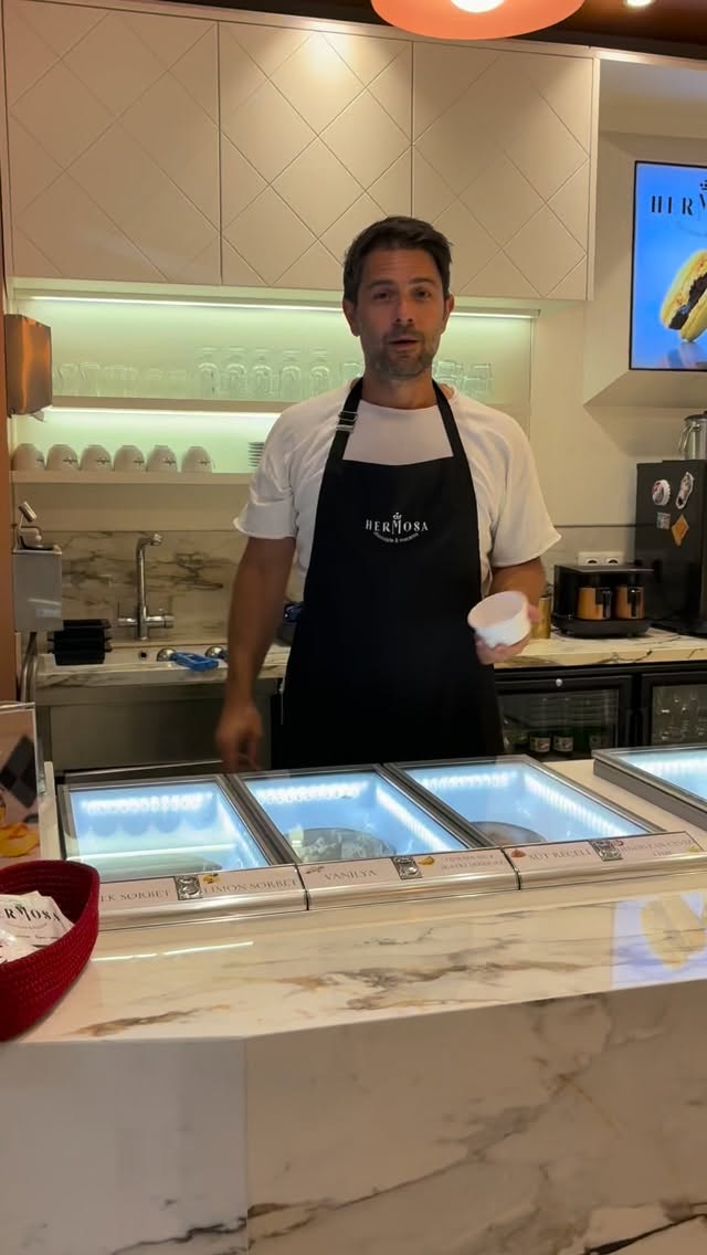 Şeftali 🍑 ve Yeşil elma 🍏 Sorbet 😋 ❤️
