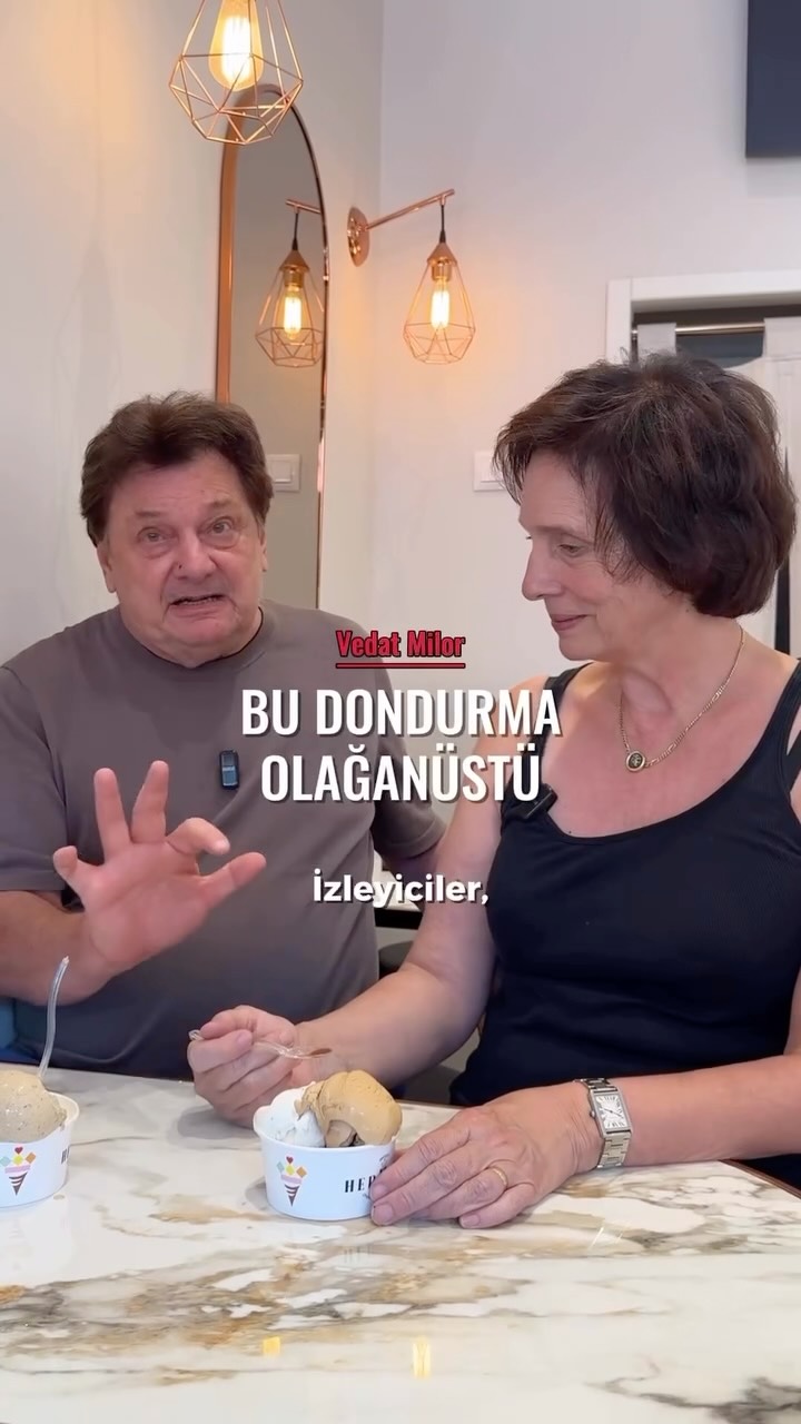 Vedat Milor ve değerli eşi Linda Hanım’ı Hermosa’da ağırlamaktan büyük mutluluk duyduk. Güzel ziyaretleri ve içten yorumları için kendilerine çok teşekkür ederiz. 🍨🙏