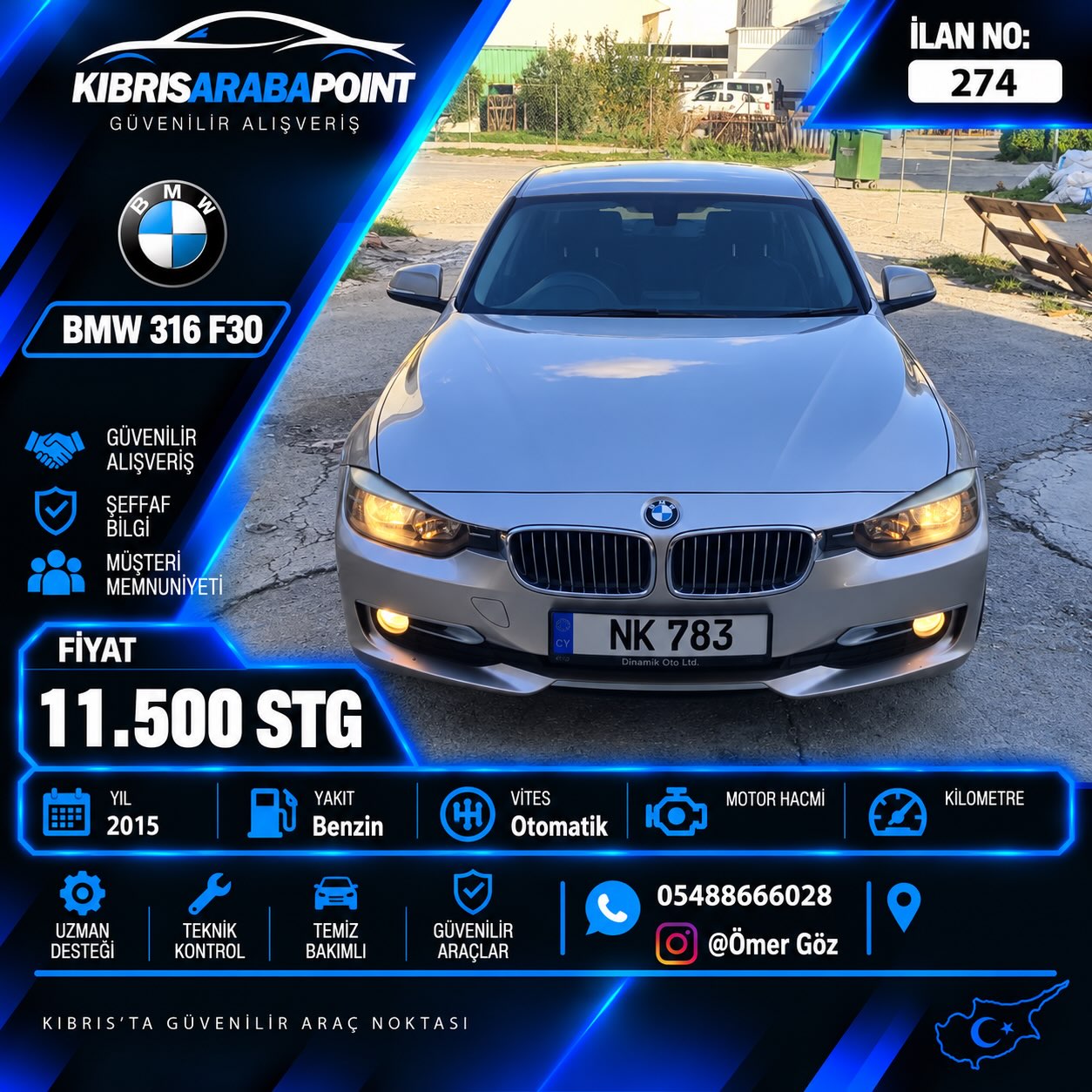 BMW 316 F30 2015
